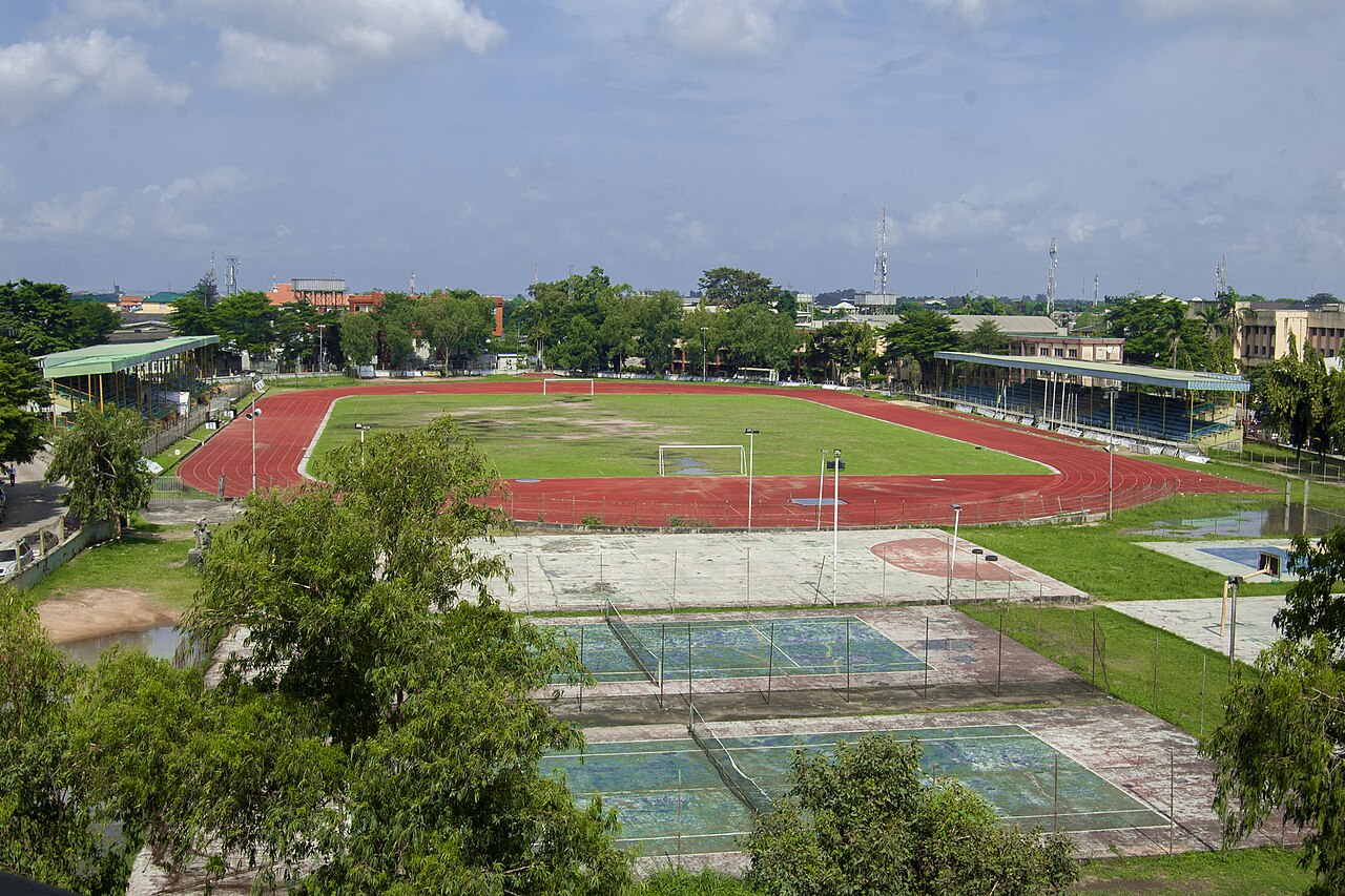 Campo de futebol na Nigéria, imagem ilustrativa